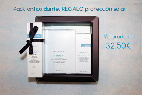 ¿Piel oxidada? ¡Nunca! Cuídala con antioxidantes 7 pack ceferulic resveratrol ultrafacial openderma murcia