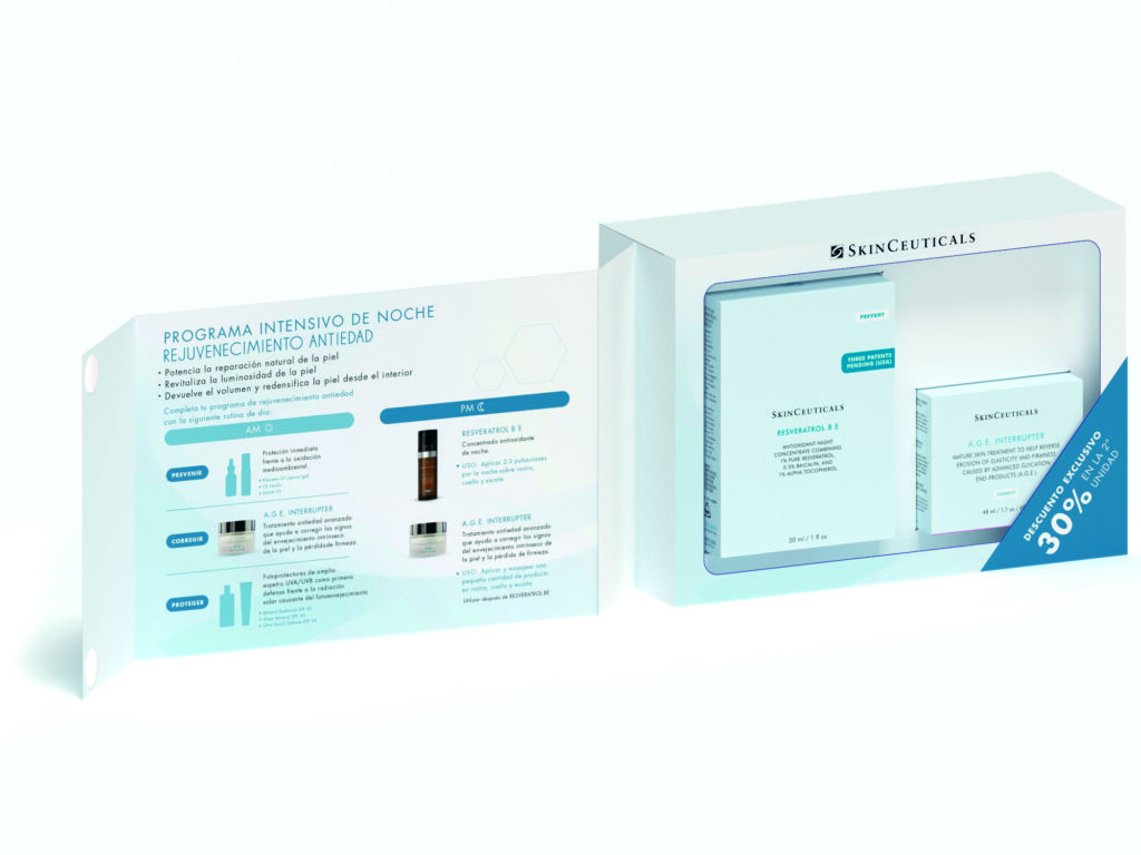 Estas navidades regala a tu piel la máxima eficacia antiedad con Openderma y SkinCeuticals 2 Cofre C Abierto